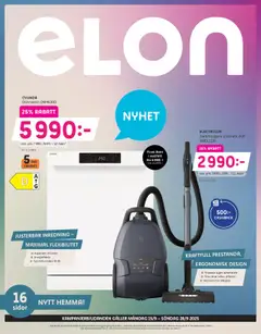Elon - erbjudanden - NYHET - Förhandsvisning av reklamblad från butik Elon aktuell från 15.09.2025