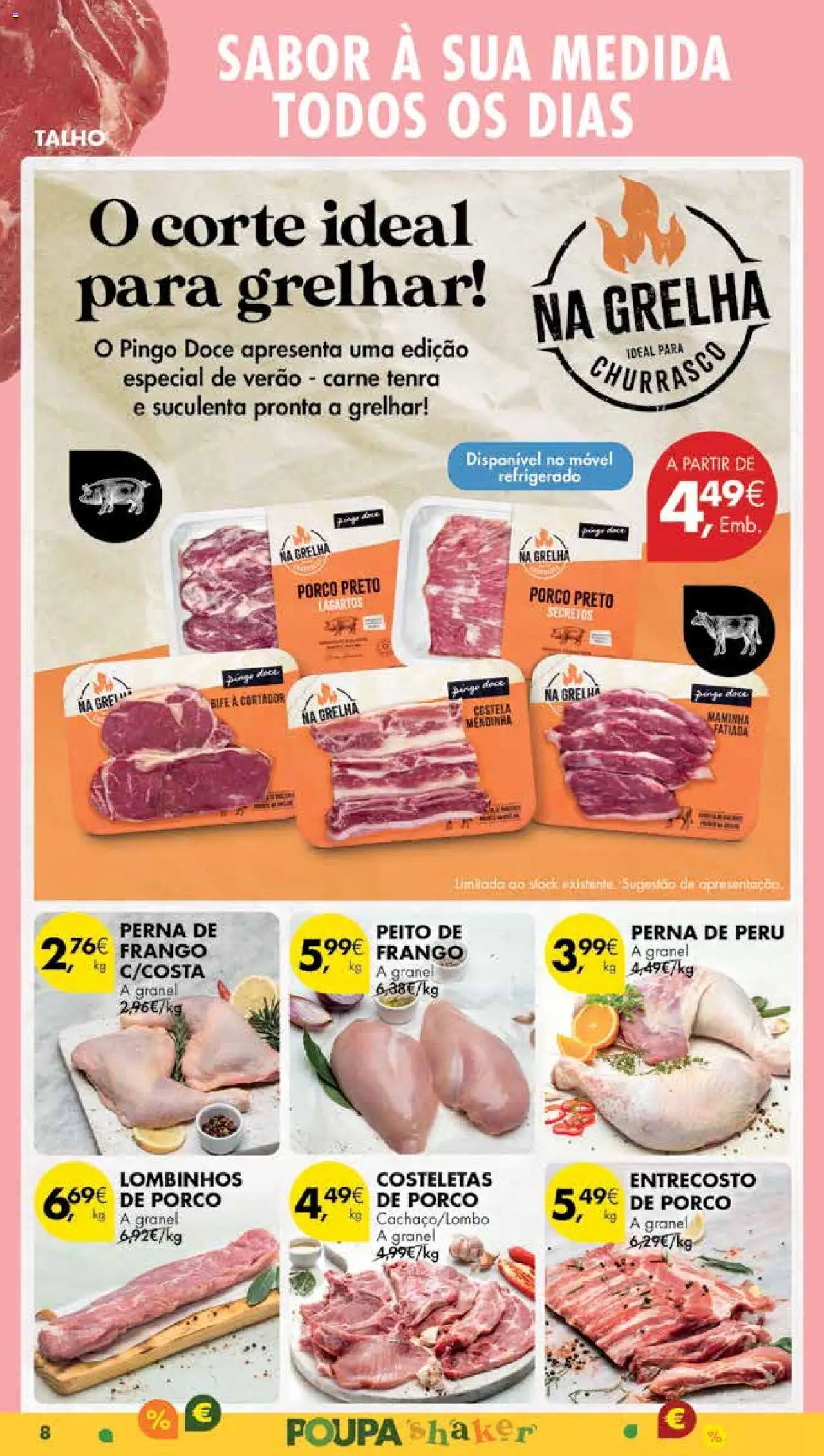 Pingo Doce Poupe Esta Semana Madeira │ válido de 05.08.2025 | Página: 8 | Produtos: Cortador, Peito de frango, Frango, Peru