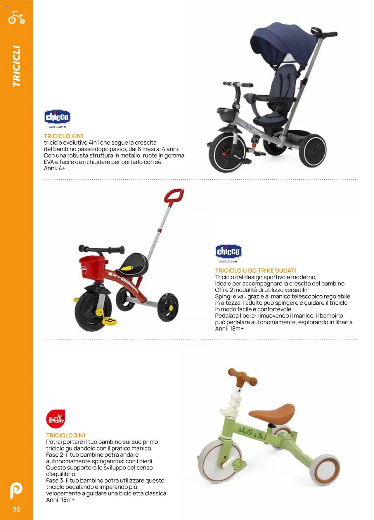 Volantino Prenatal del 04.04.2025 | Pagina: 30 | Prodotti: Bicicletta