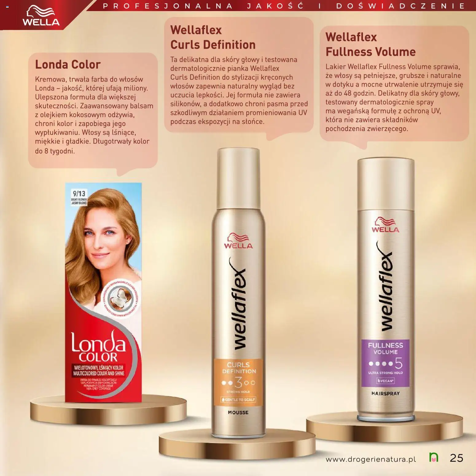 Drogerie Natura Gazetka - Magia Świąt od 18.11.2025 | Strona: 25 | Produkty: Farba do włosów