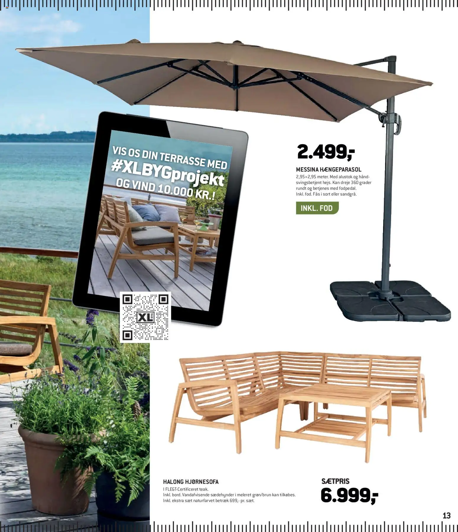 XL-BYG tilbudsavis – gyldig fra 27.03.2026 | Side: 13 | Produkter: Hjørnesofa