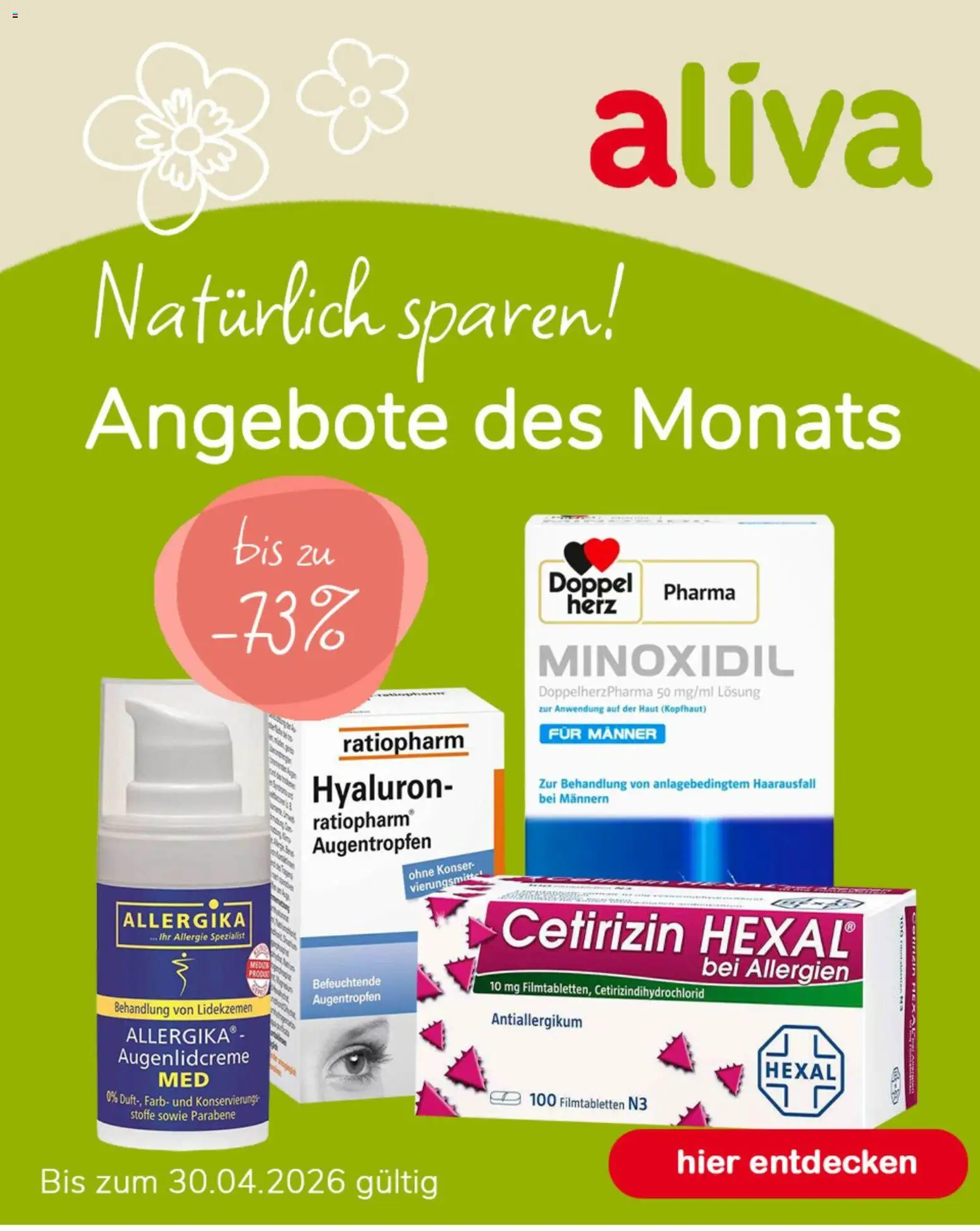 Aliva – gültig ab 02.04.2026 | Seite: 1