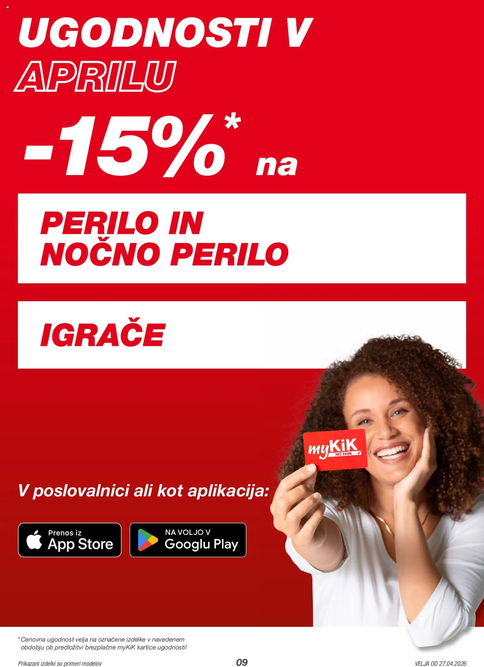 Novi Kik katalog ponudbe – veljaven od 27.04.2026 | Stran: 9
