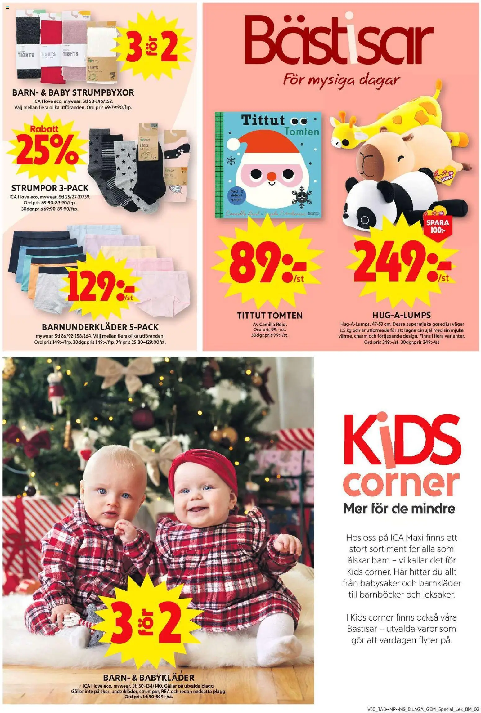 ICA Maxi reklamblad aktuell från 08.12.2025 | Sida: 16 | Produkter: Galler, Spegel, Strumpor, Tights