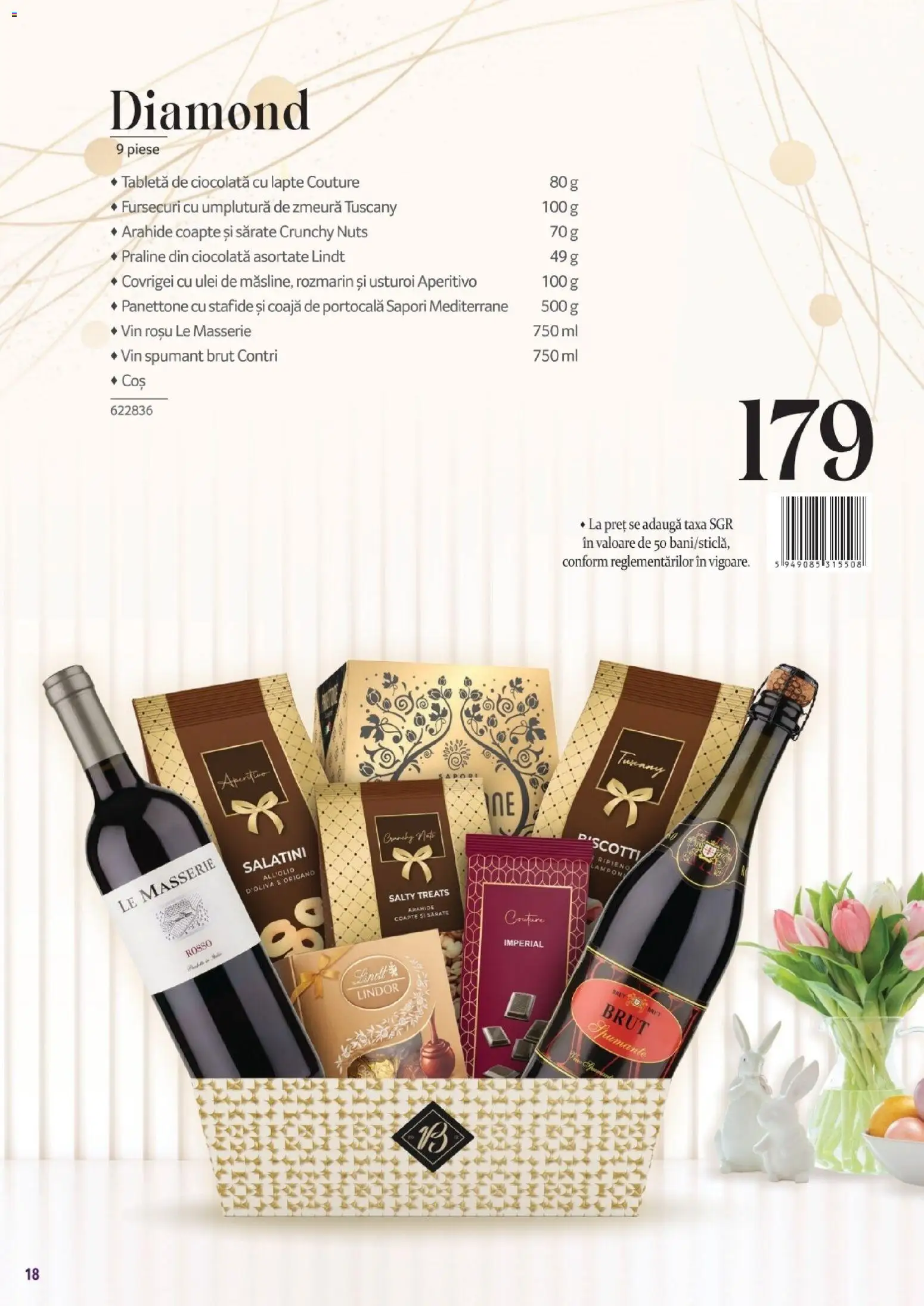 Noul catalog Selgros – valabil de la 13.03.2026 | Pagină: 18 | Produse: Zmeură, Tabletă, Praline, Usturoi