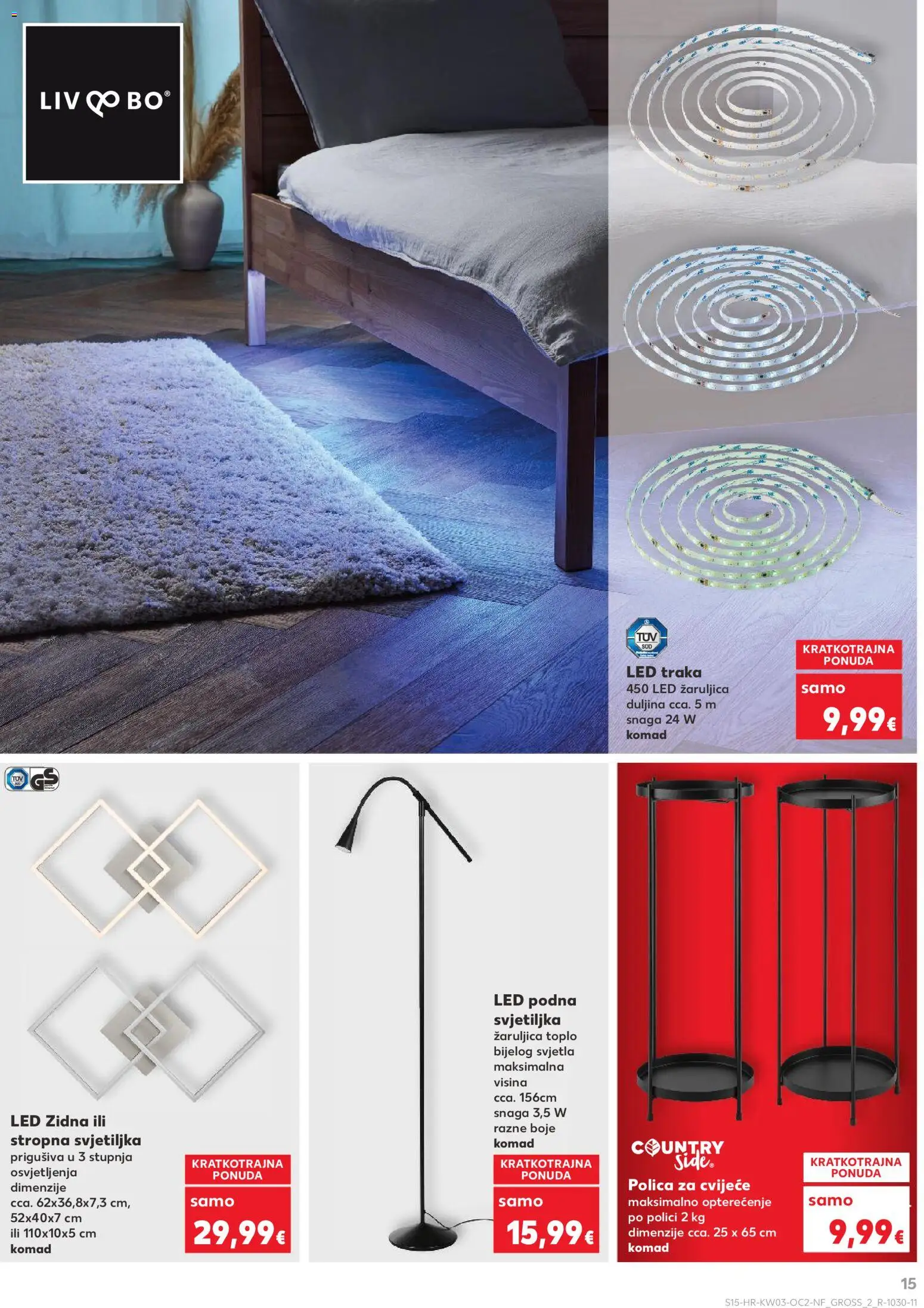 Kaufland HR akciós ujság - amely érvényes a következő dátumtól: 14.01.2026 | Oldal: 15