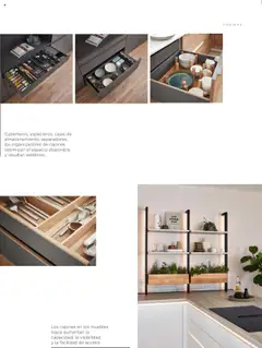 Vista previa Los cajones en los muebles bajos, Drawers in base cabinets increase capacity, visibility and ease of access. válido desde el 20.06.2025 | Página: 91