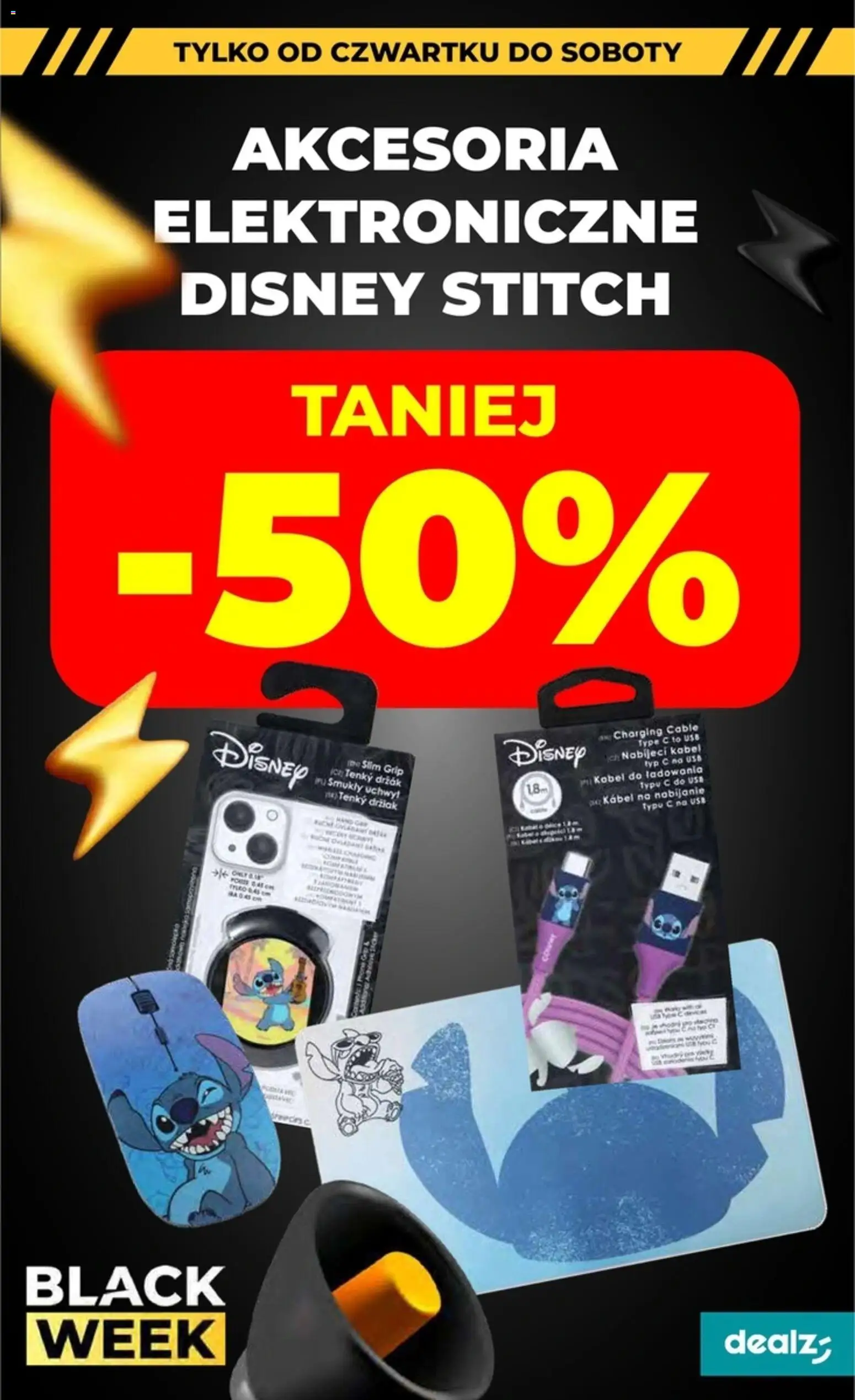 Dealz Black Friday od 27.11.2025 | Strona: 13 | Produkty: Kabel, USB
