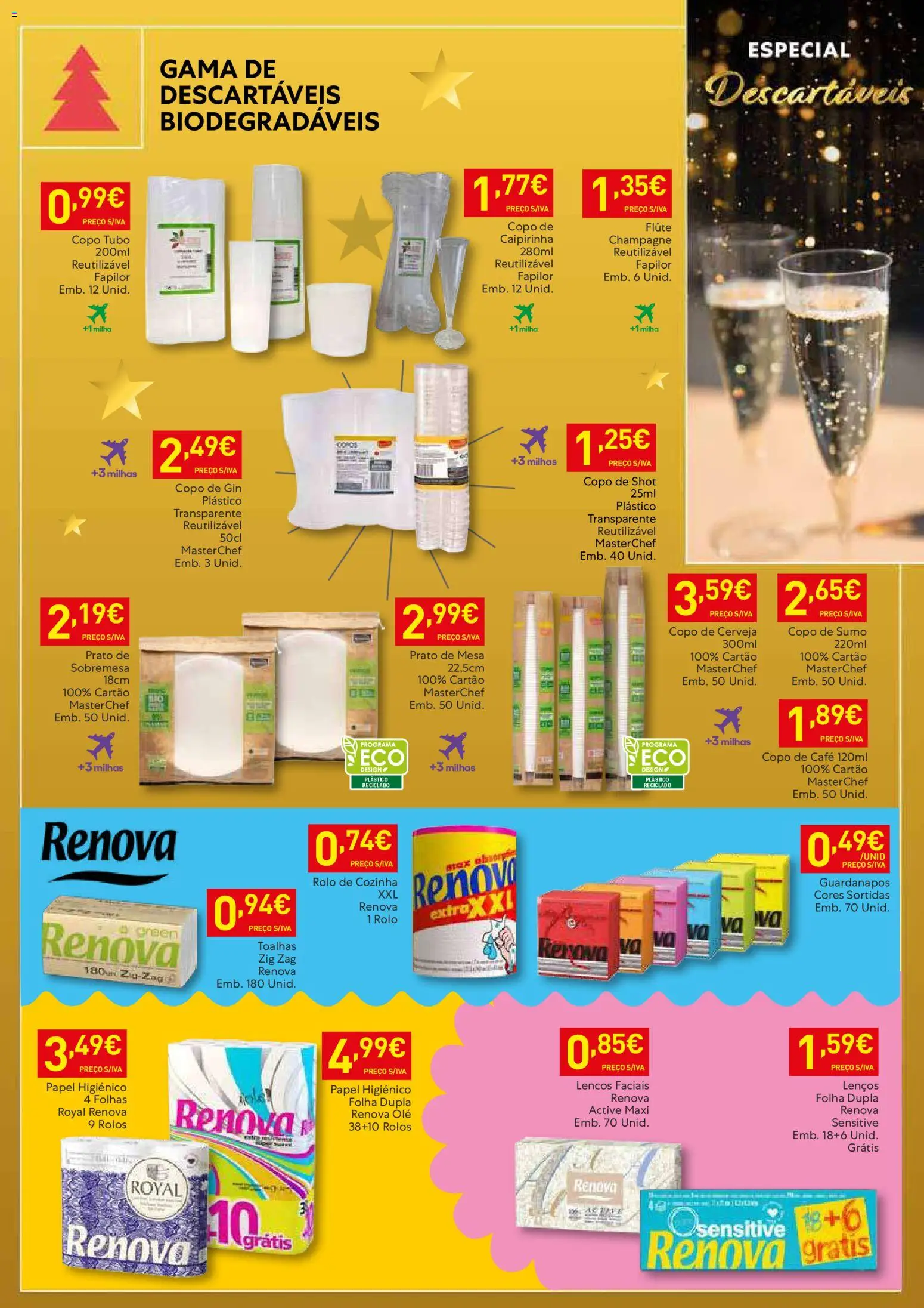 Recheio - Madeira │ válido de 23.12.2025 | Página: 17 | Produtos: Guardanapos, Mesa, Champagne, Cerveja