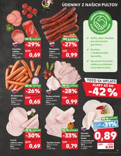 Kaufland leták platný od 19.03.2026 | Strana: 21