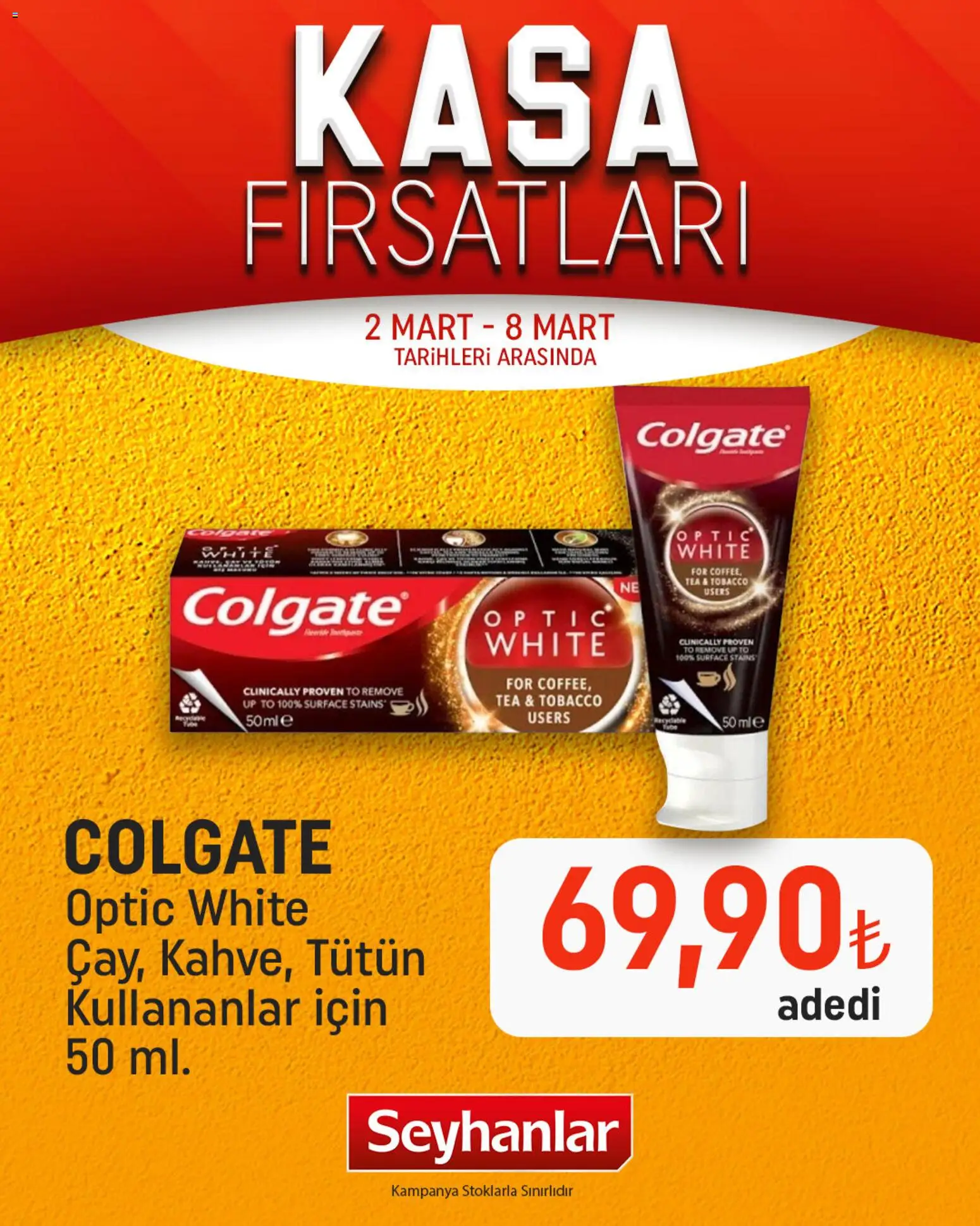 Seyhanlar Market Katalog - Kasa Fırsatları - 02.03.2026 tarihinden itibaren geçerlidir | Sayfa: 2 | Ürünler: Kasa