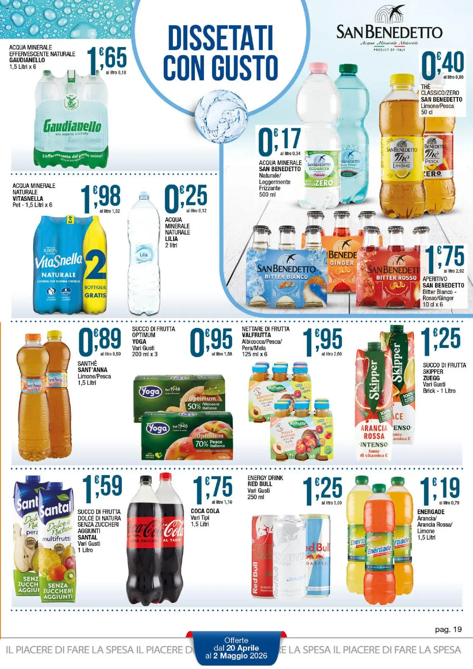Volantino Sidis del 20.04.2026 | Pagina: 19 | Prodotti: Succo, Frutta, Limone, Pera
