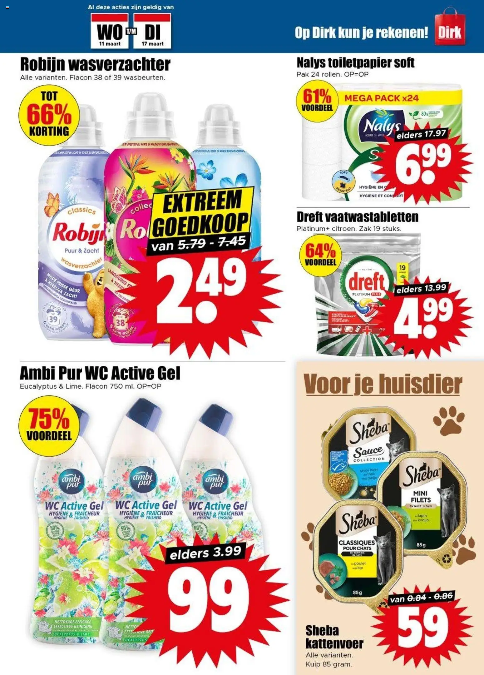 {H1} | Pagina: 27 | Producten: Wasverzachter, Zak, Ciabatta, Geur