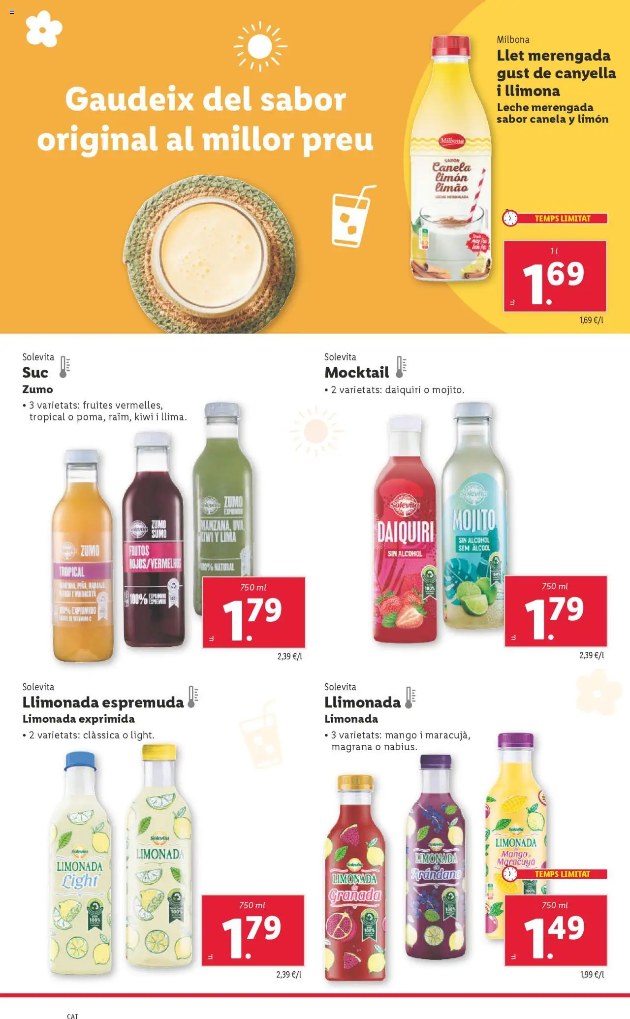 Lidl catálogo BCN │ válido desde el 09.06.2025 | Página: 26 | Productos: Lima, Leche, Kiwi, Ρούτερ