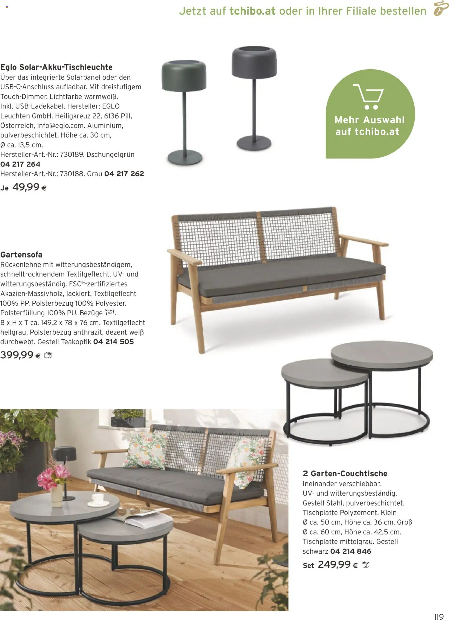 Tchibo Eduscho - Katalog April 2026 gültig ab 01.04.2026 | Seite: 119