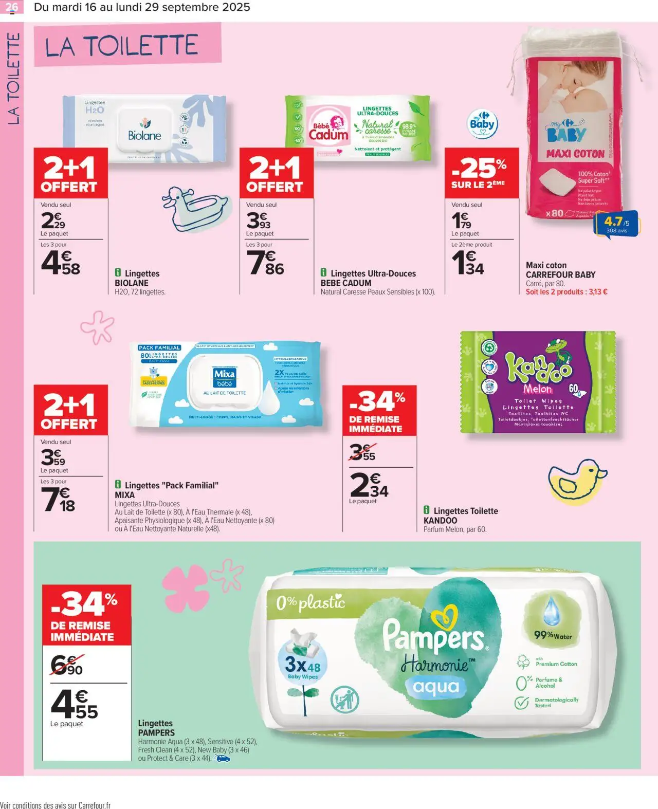  | Page: 28 | Produits: Melon, Pampers, Coton, Parfum