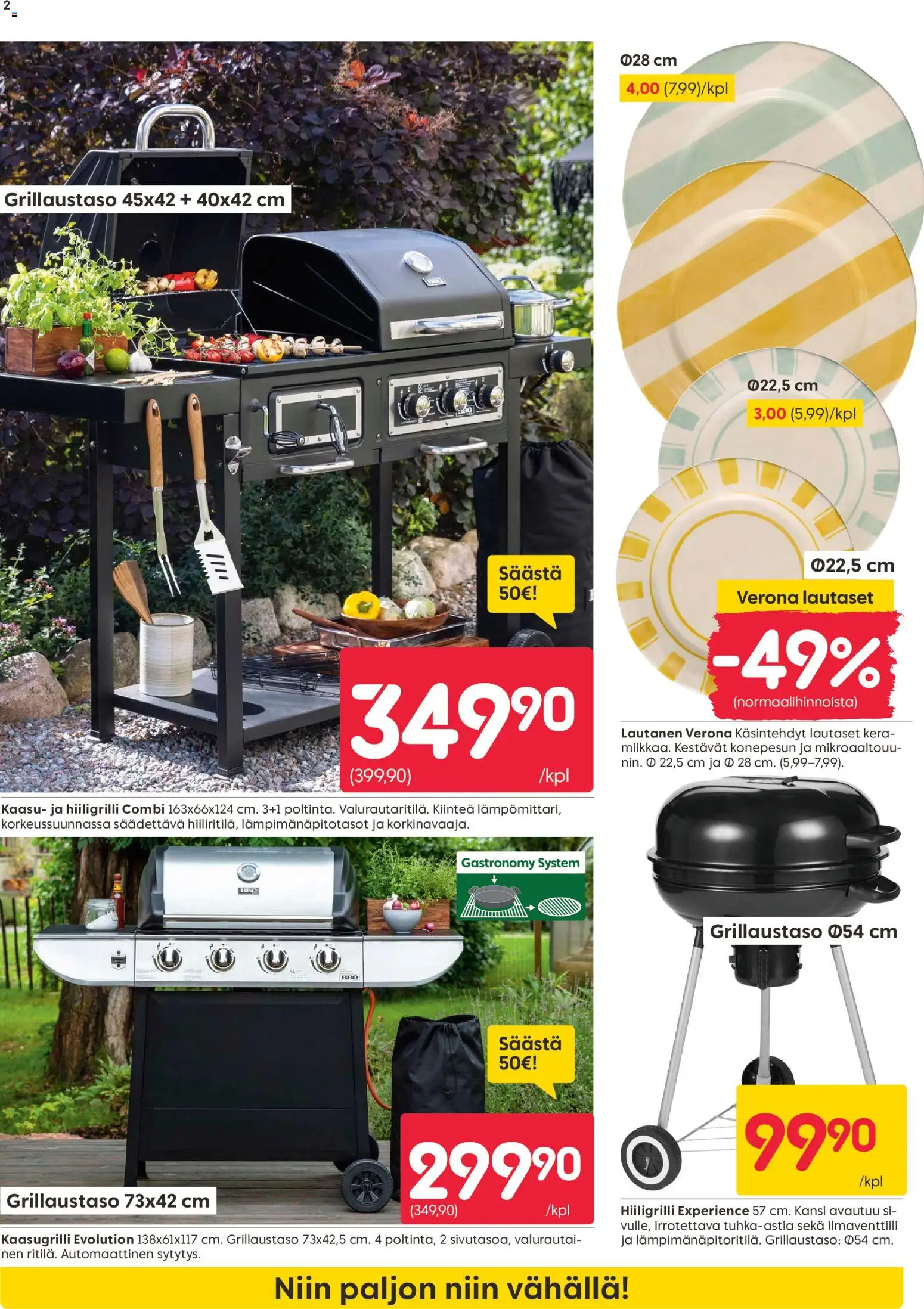 Rusta tarjoukset – voimassa 30.03.2026 alkaen | Sivu: 2 | Tuotteet: Kaasugrilli, Kansi, Hiiligrilli, Lautanen