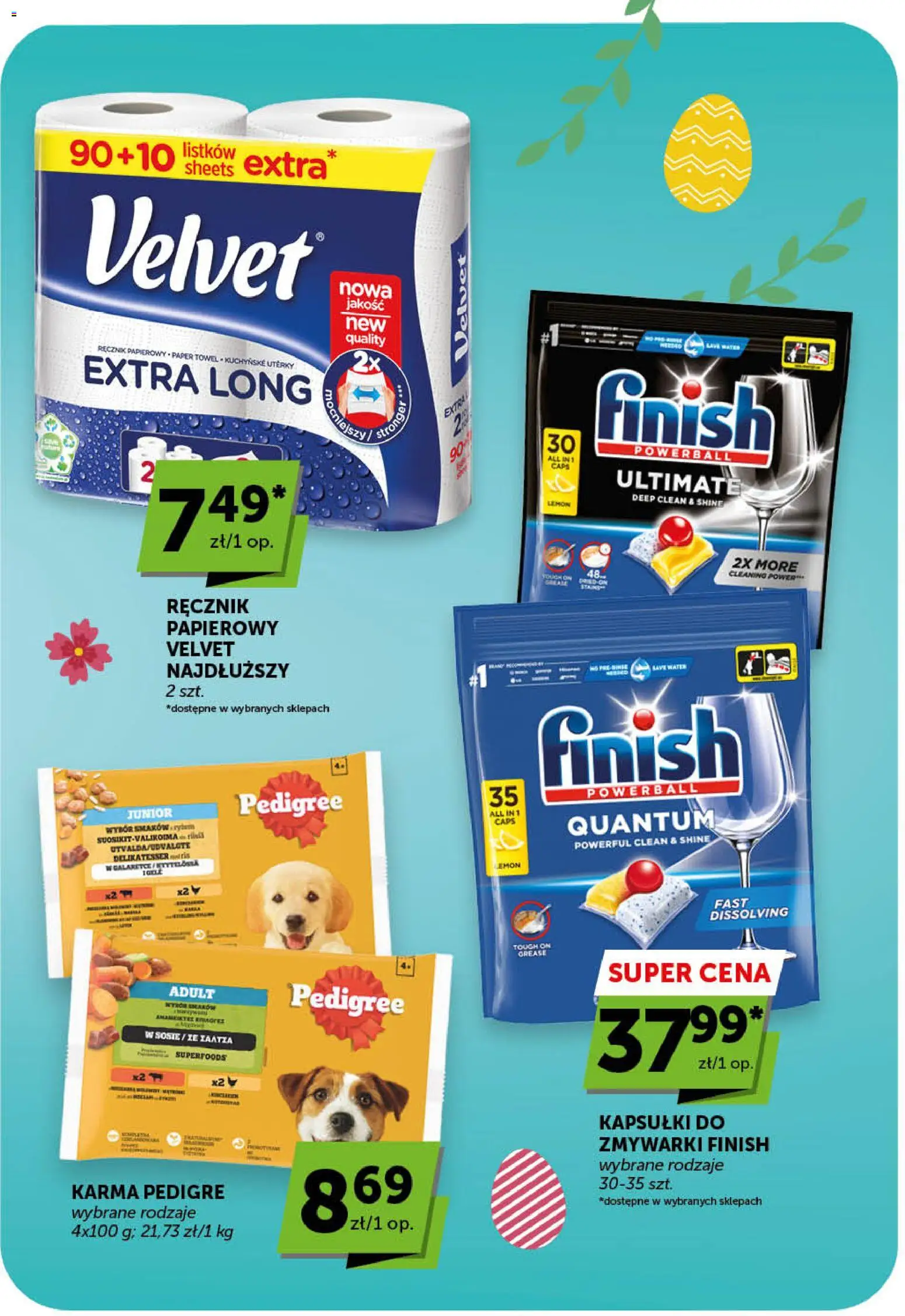 ABC gazetka od 26.03.2026 | Strona: 29 | Produkty: Pedigree, Finish, Ręcznik papierowy, Kapsułki do zmywarki