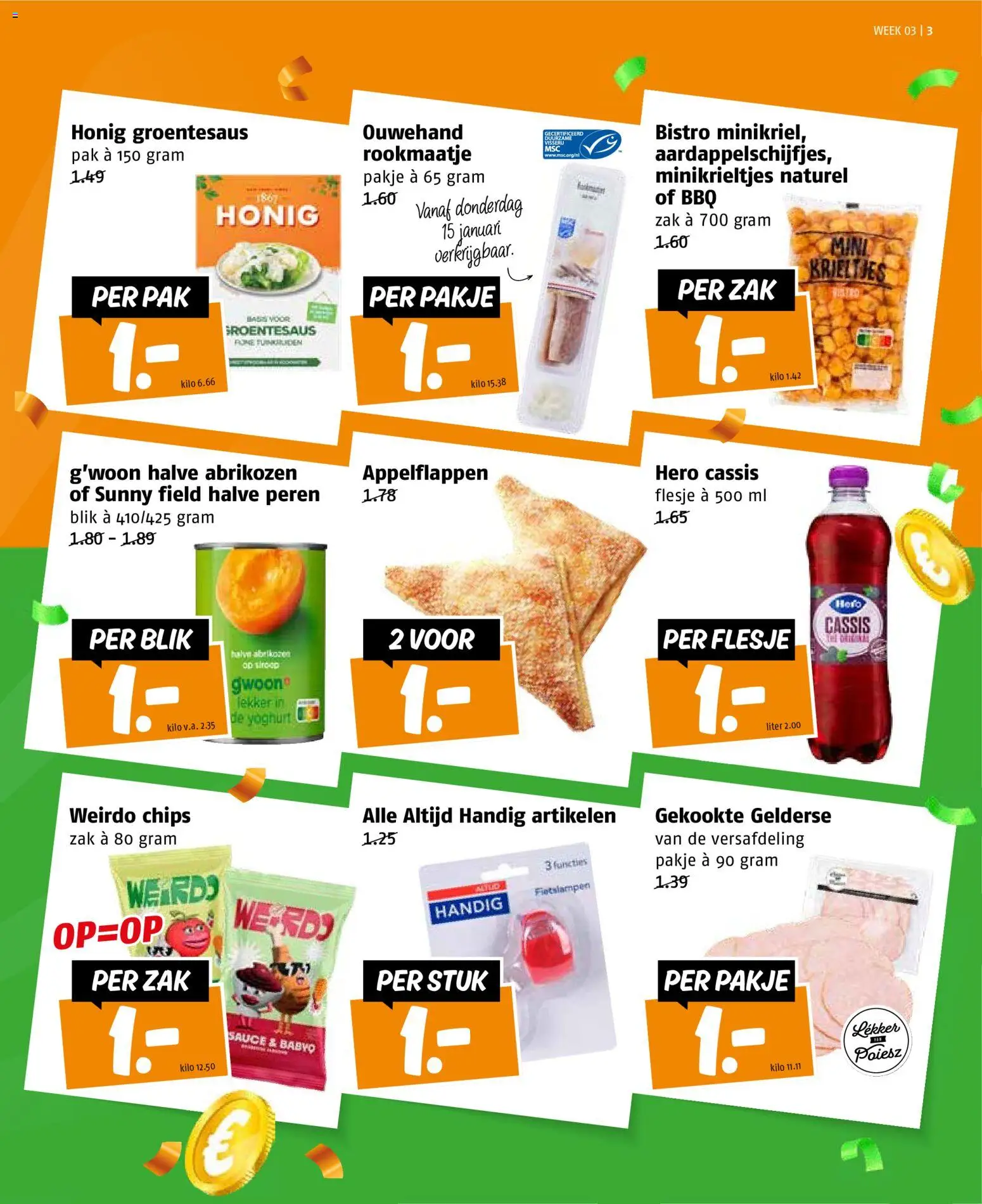 {H1} | Pagina: 3 | Producten: Yoghurt, Rösti, Chips, Krieltjes