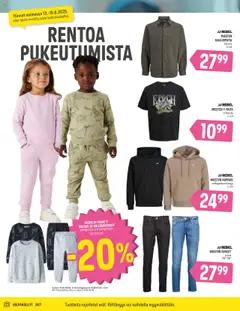  | Sivu: 10 | Tuotteet: Kauluspaita, Huppari, Voi, Farkut