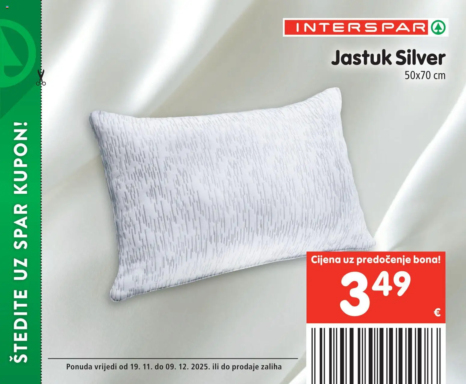 Interspar katalog | vrijedi od 19.11.2025 | Stranica: 37 | Proizvodi: Jastuk