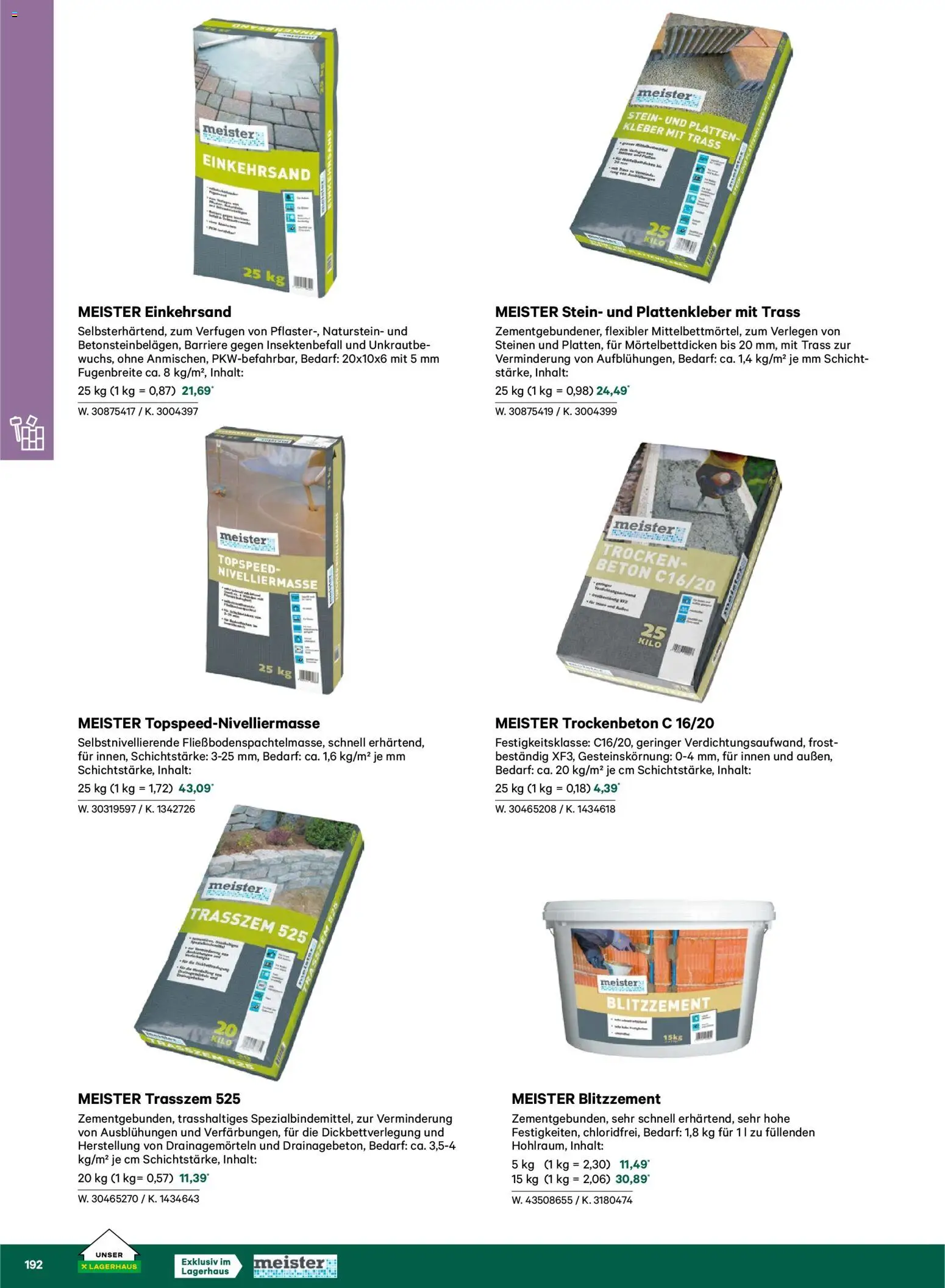 Lagerhaus  Garten und Freizeit Katalog 2026 gültig ab 22.02.2026 | Seite: 192