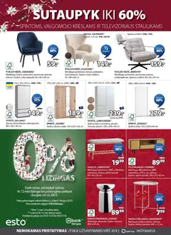 JYSK leidinys galioja nuo 16.12.2025 | Puslapis: 10 | Prekių: Pufas, Spinta, Tv, Kėdė