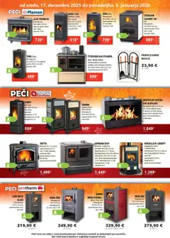 Živex katalog akcije – veljaven od 17.12.2025 | Stran: 3 | Izdelki: Pribor, Teza, Štedilnik, Zelena