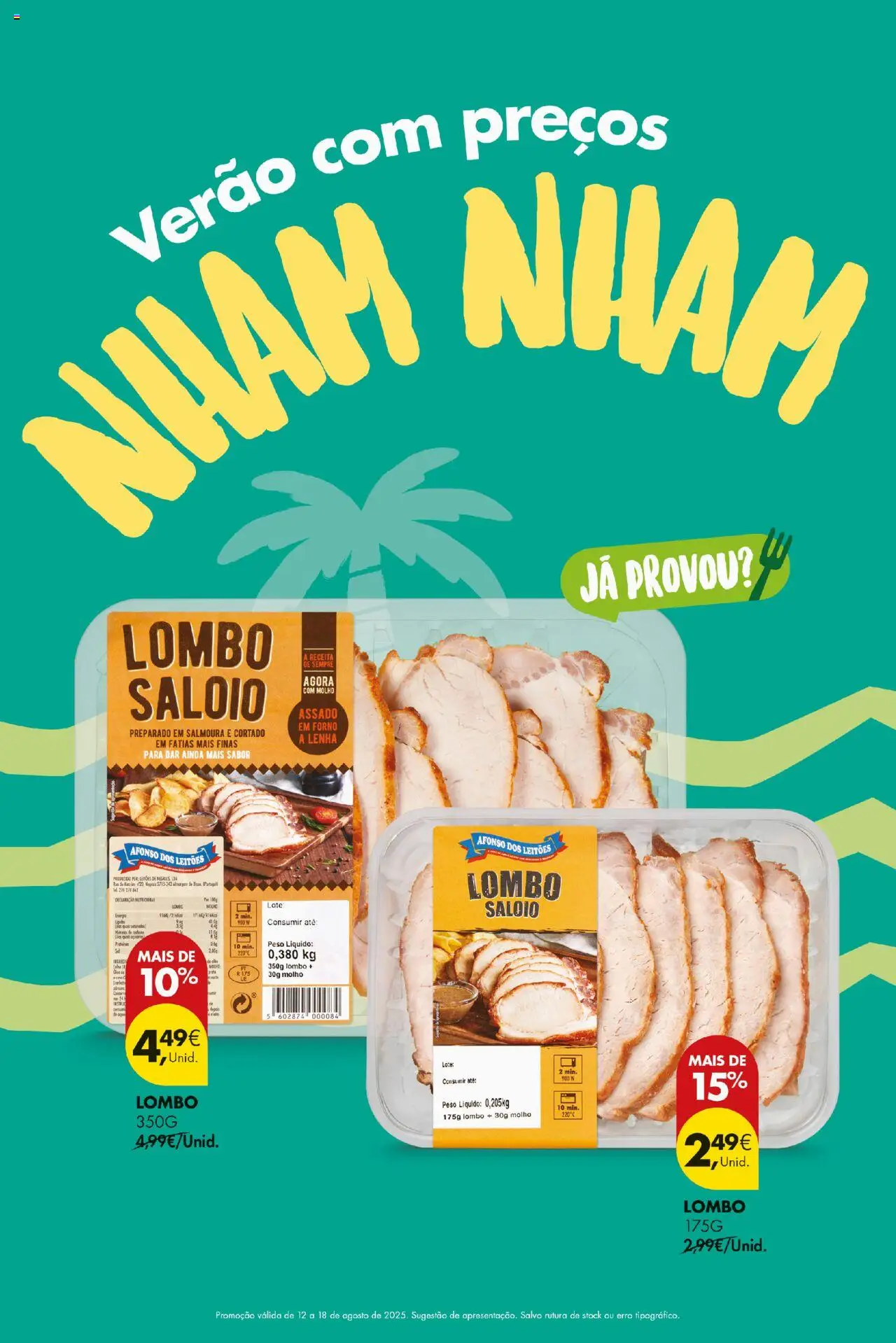 Pingo Doce Poupe este Fim de Semana │ válido de 15.08.2025 | Página: 24 | Produtos: Forno, Lombo