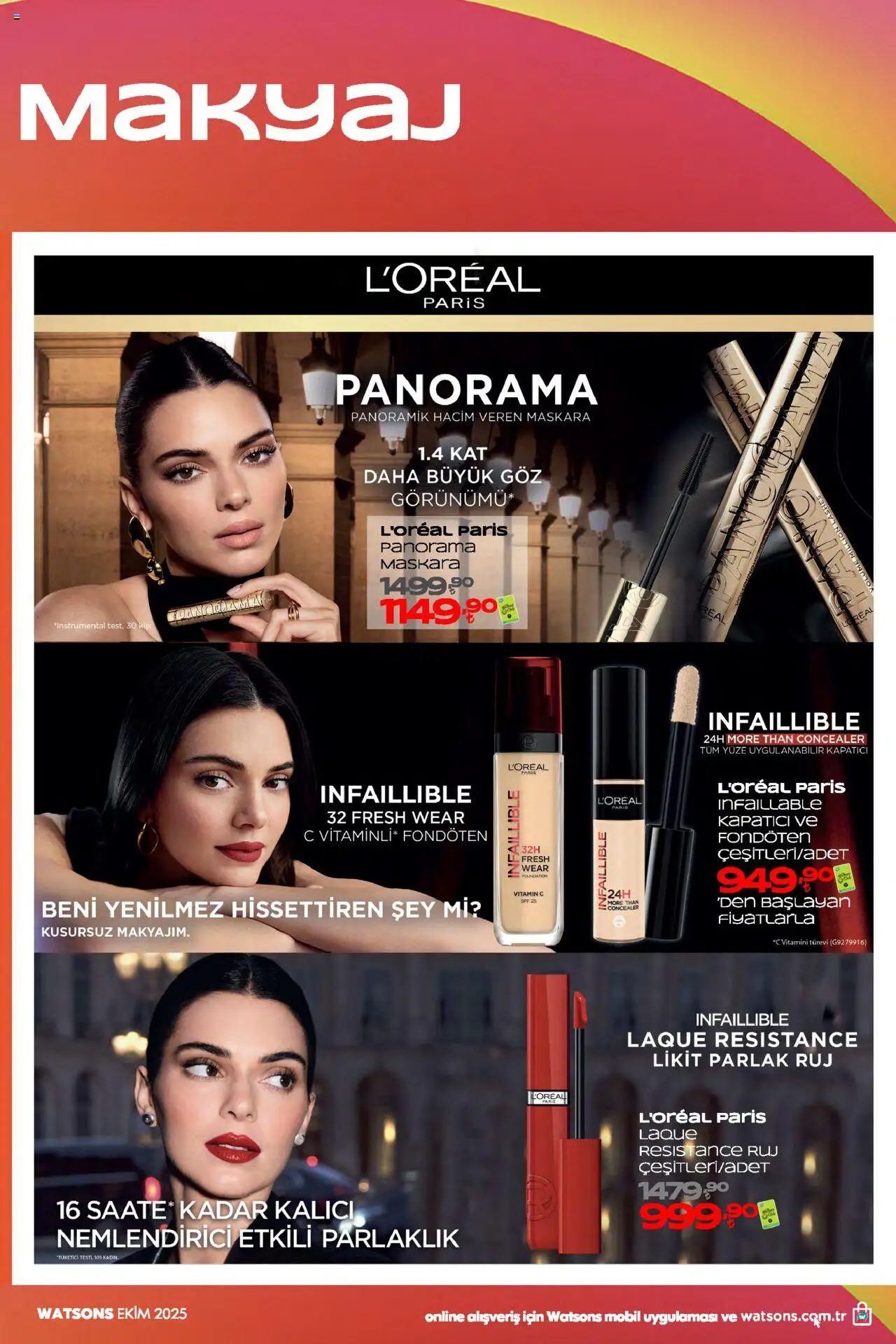 Watsons Katalog - 06.10.2025 tarihinden itibaren geçerlidir | Sayfa: 12 | Ürünler: Ruj, Kapatıcı