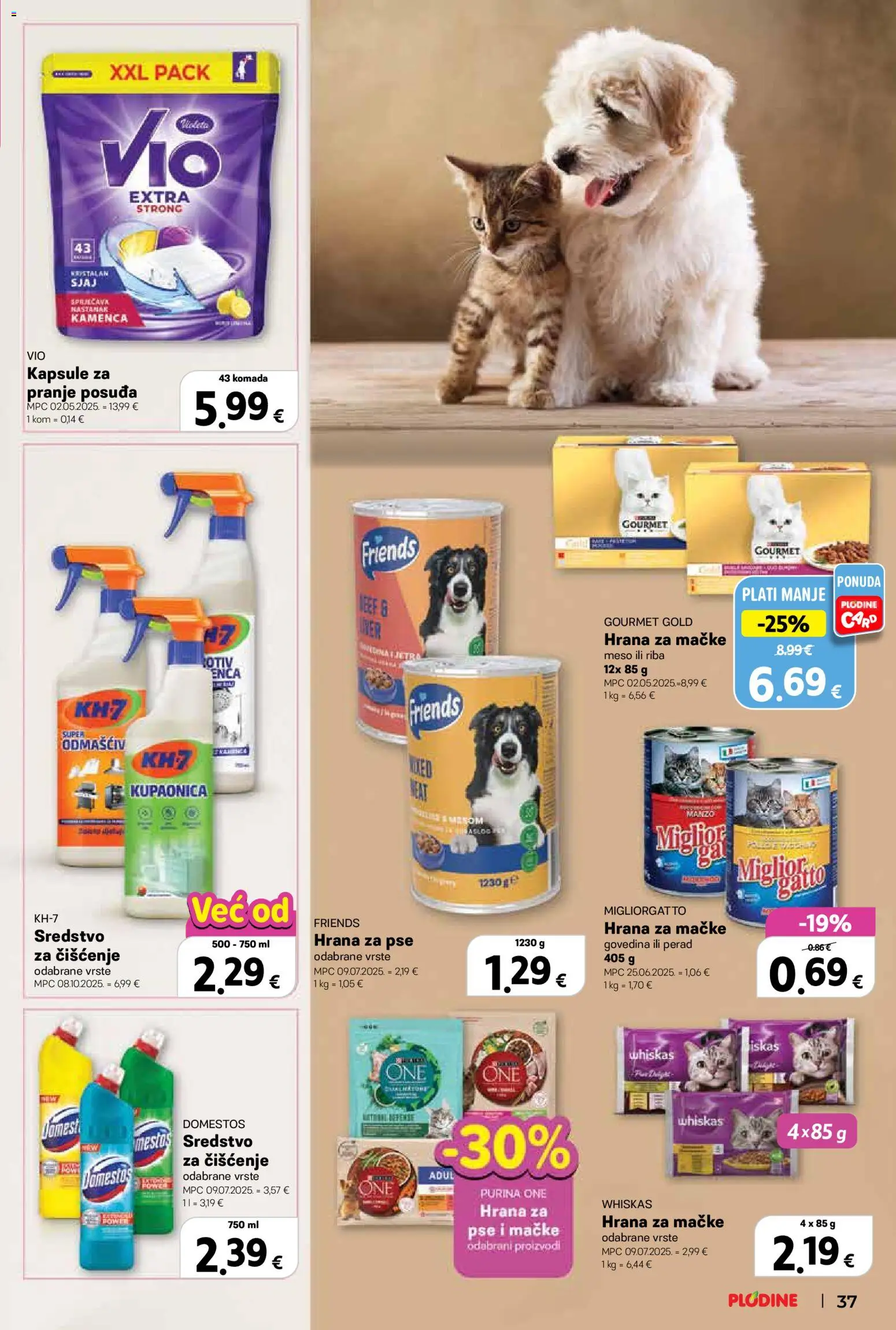 Plodine katalog | vrijedi od 15.04.2026 | Stranica: 37 | Proizvodi: Kupaonica, Meso, Riba, Govedina