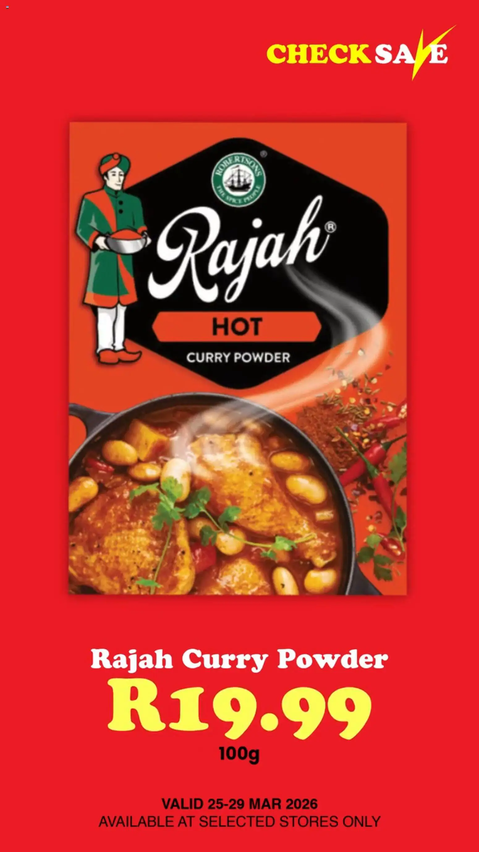 New Check Save catalogue – valid from 25.03.2026 | Page: 5 | Products: Powder, Curry powder