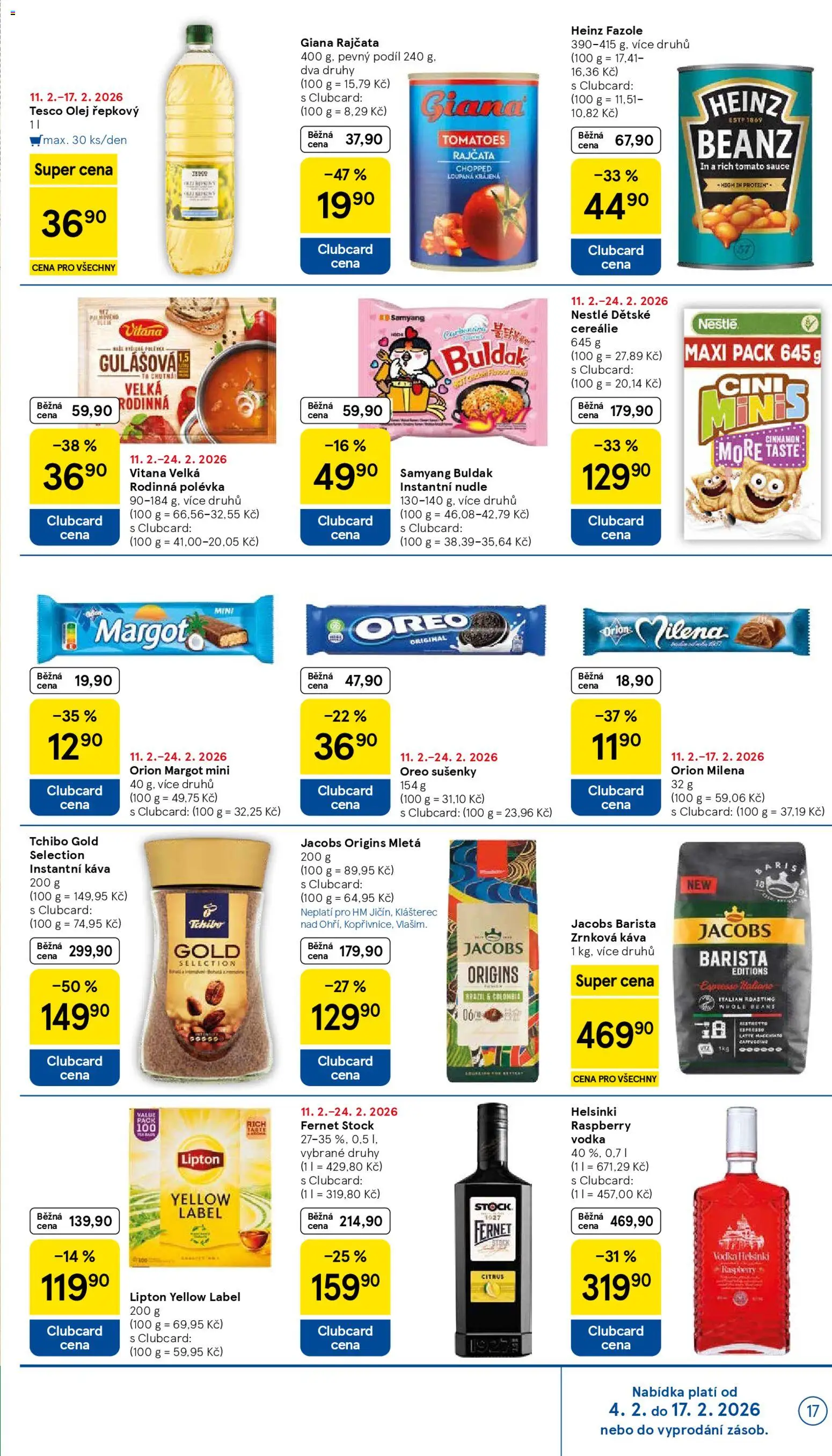 Tesco leták - Hypermarket od 11.02.2026 | Strana: 17