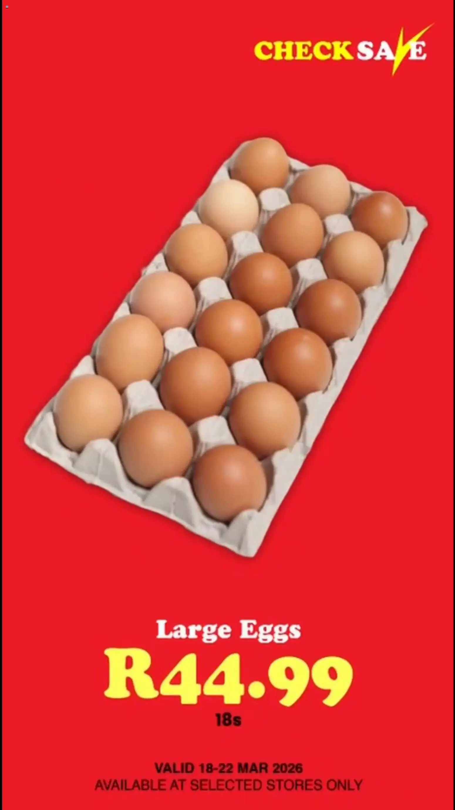 New Check Save catalogue – valid from 19.03.2026 | Page: 4 | Products: Eggs