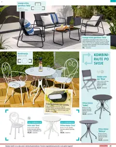 Bauhaus katalog akcije – veljaven od 22.04.2026 | Stran: 29 | Izdelki: Led svetilka, Naslanjač, Stol, Svetilka