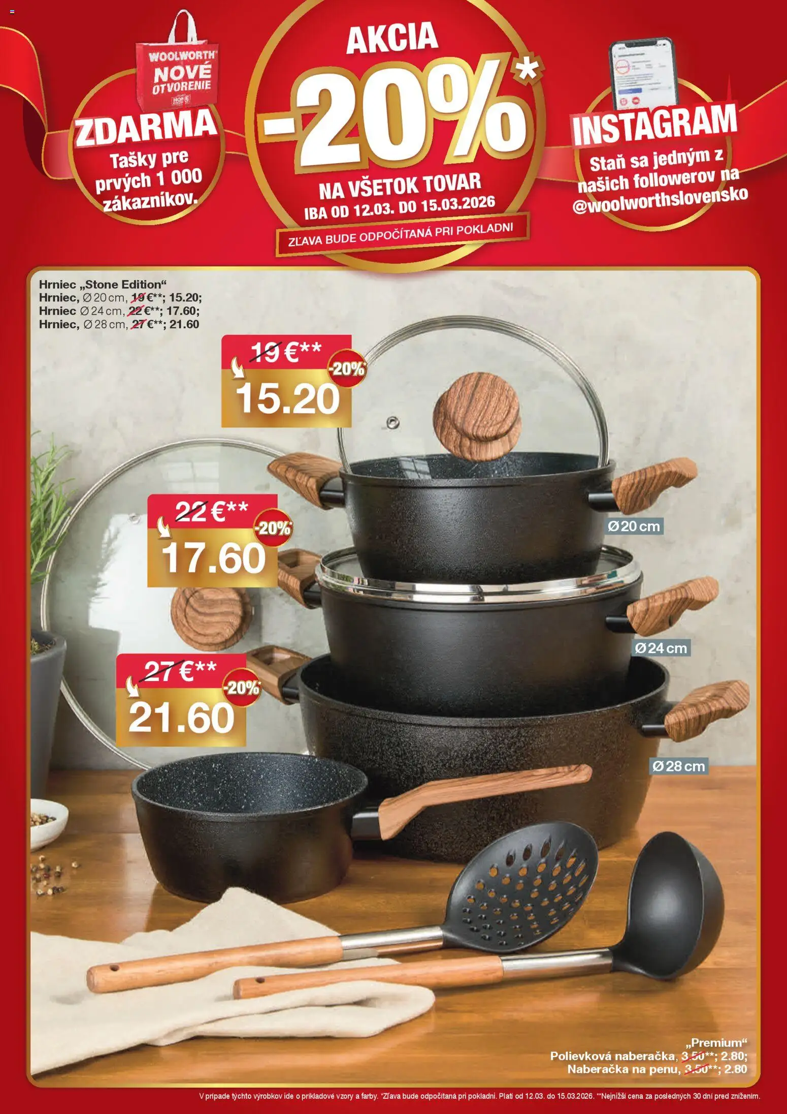 Nové Woolworth akcie – leták je platný od 09.03.2026 | Strana: 7 | Produkty: Stan