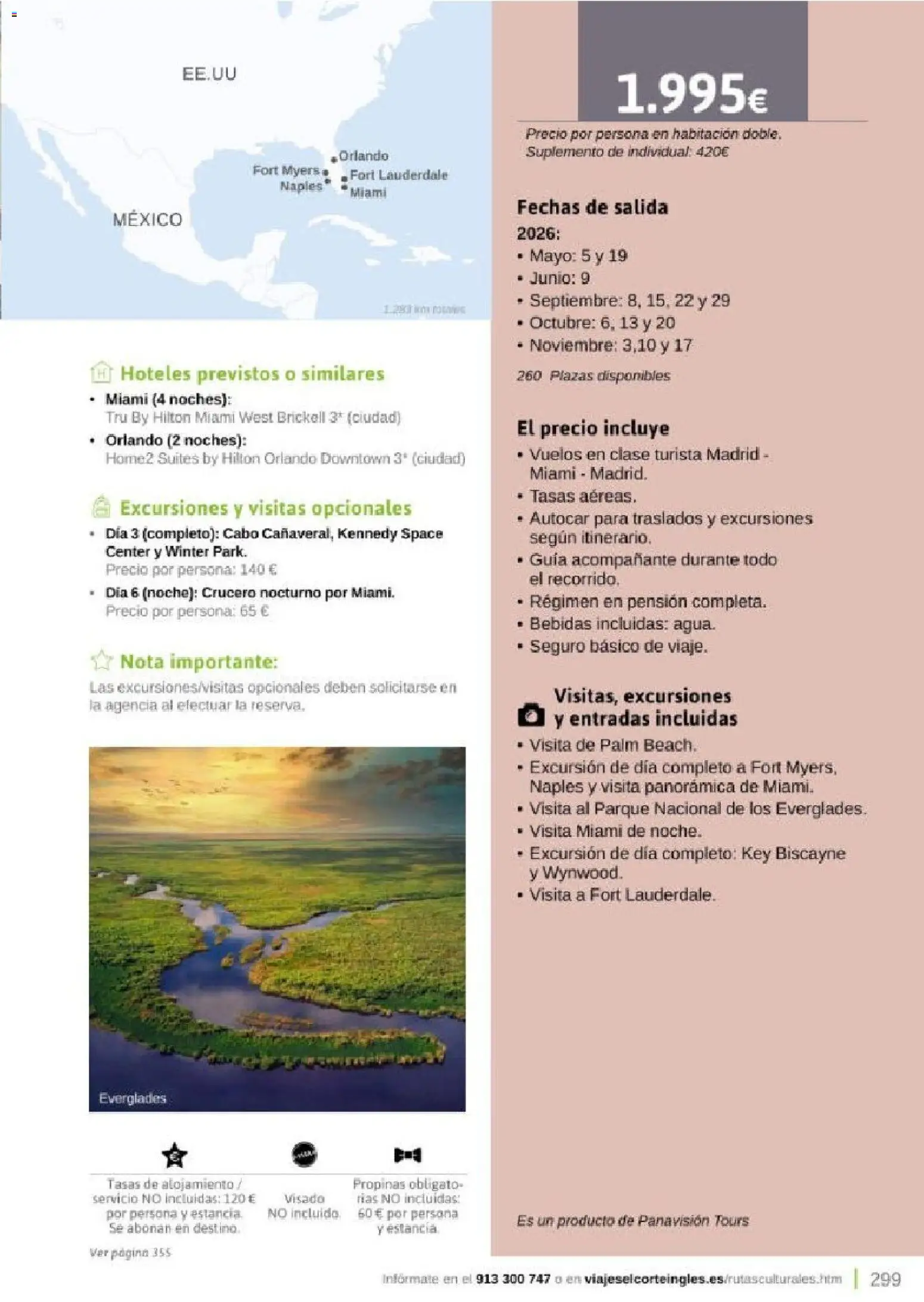 Viajes El Corte Inglés Rutas Culturales de la Comunidad de Madrid │ válido desde el 01.04.2026 | Página: 299