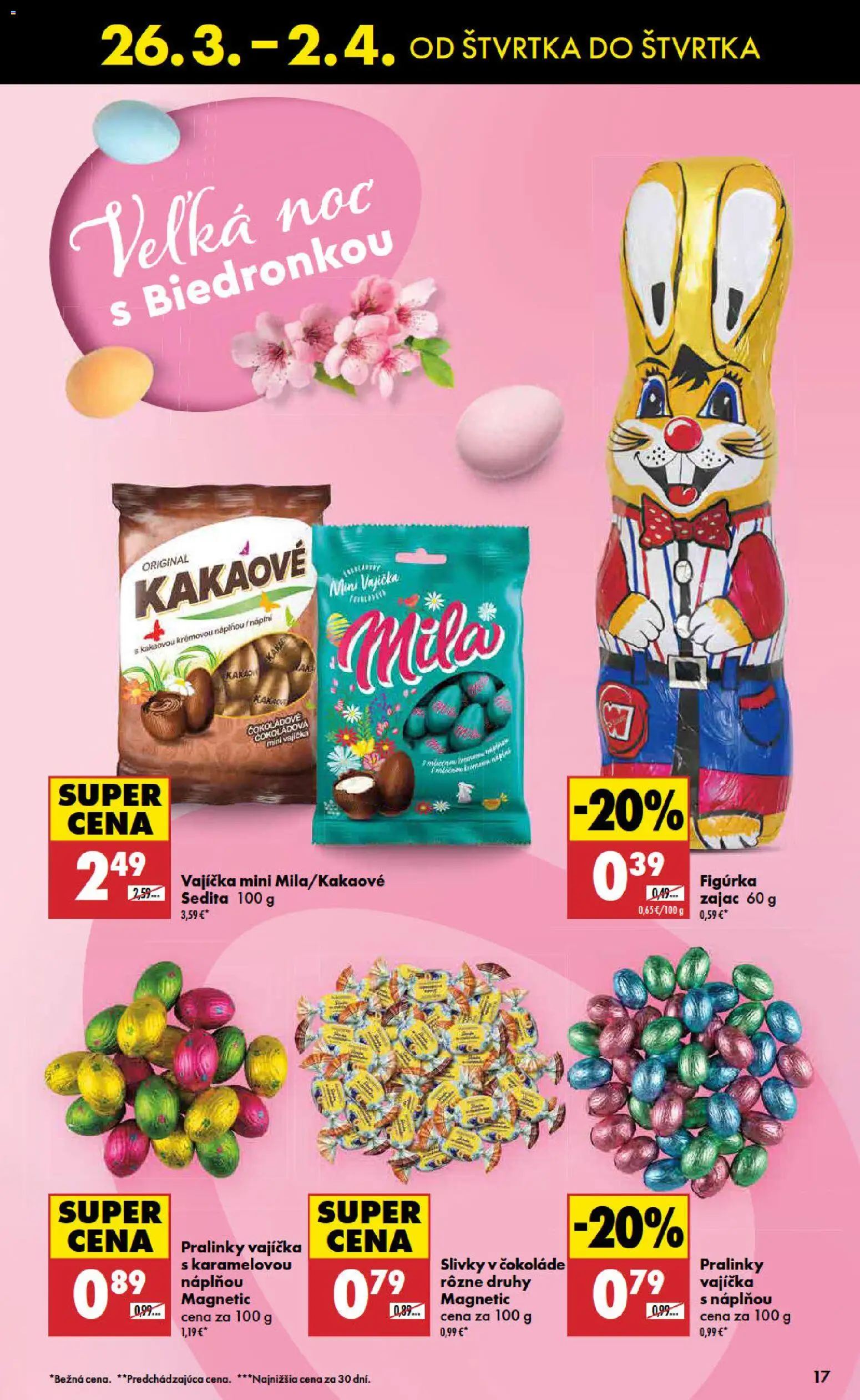 Nové Biedronka akcie – leták je platný od 26.03.2026 | Strana: 17 | Produkty: Slivky