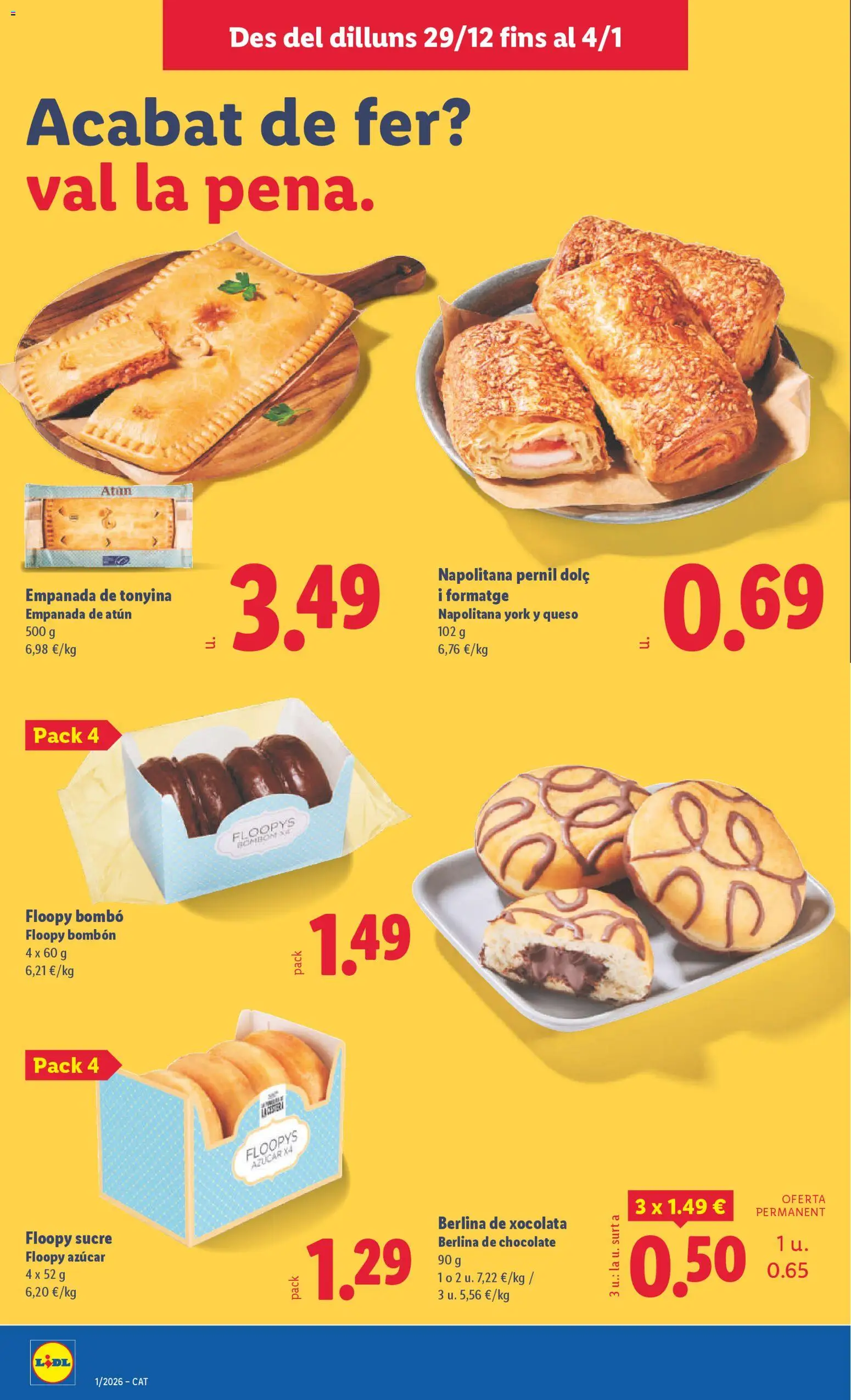 Lidl folleto │ válido desde el 29.12.2025 | Página: 16 | Productos: Queso, Chocolate
