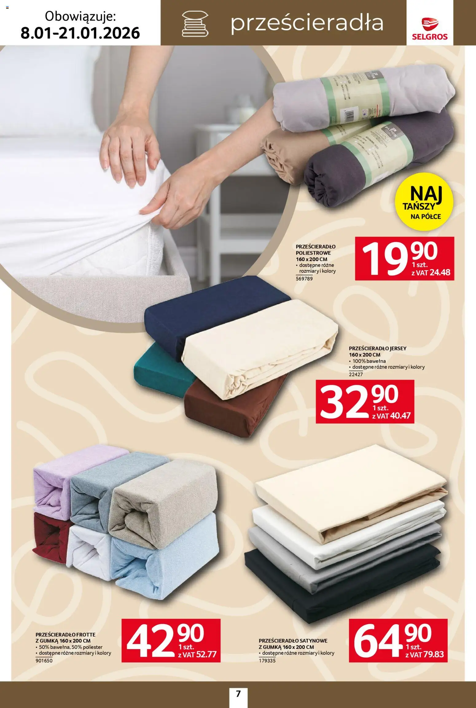 Selgros cash&carry Gazetka - Home&Deco od 08.01.2026 | Strona: 7
