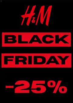 Anteprima del volantino H&M - Black Friday valido a partire dal 27.11.2025