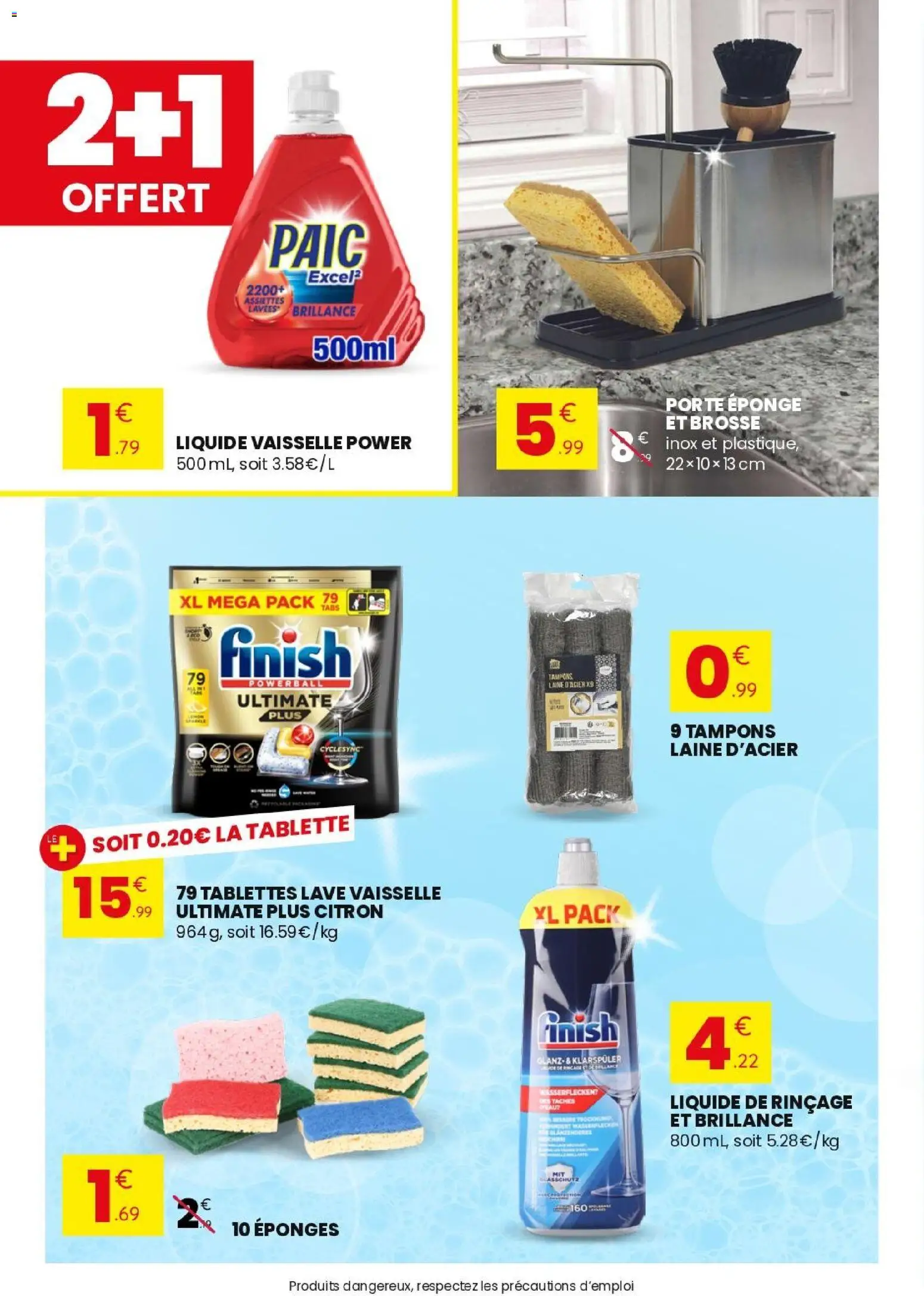 {H1} | Page: 10 | Produits: Tablette, Citron, Liquide vaisselle, Eponge