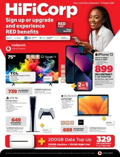 HiFi Corp specials catalogue – valid from 09.09.2025
