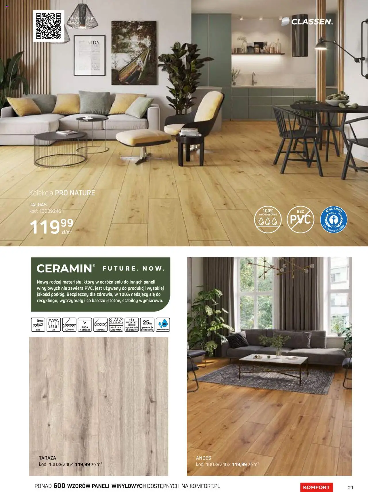 Komfort Gazetka - Katalog Podłogi I Drzwi od 26.06.2024 | Strona: 21