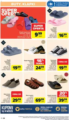 Carrefour Gazetka od 09.06.2025 | Strona: 48 | Produkty: Buty, Klapki damskie, Naklejki, Tekstylia
