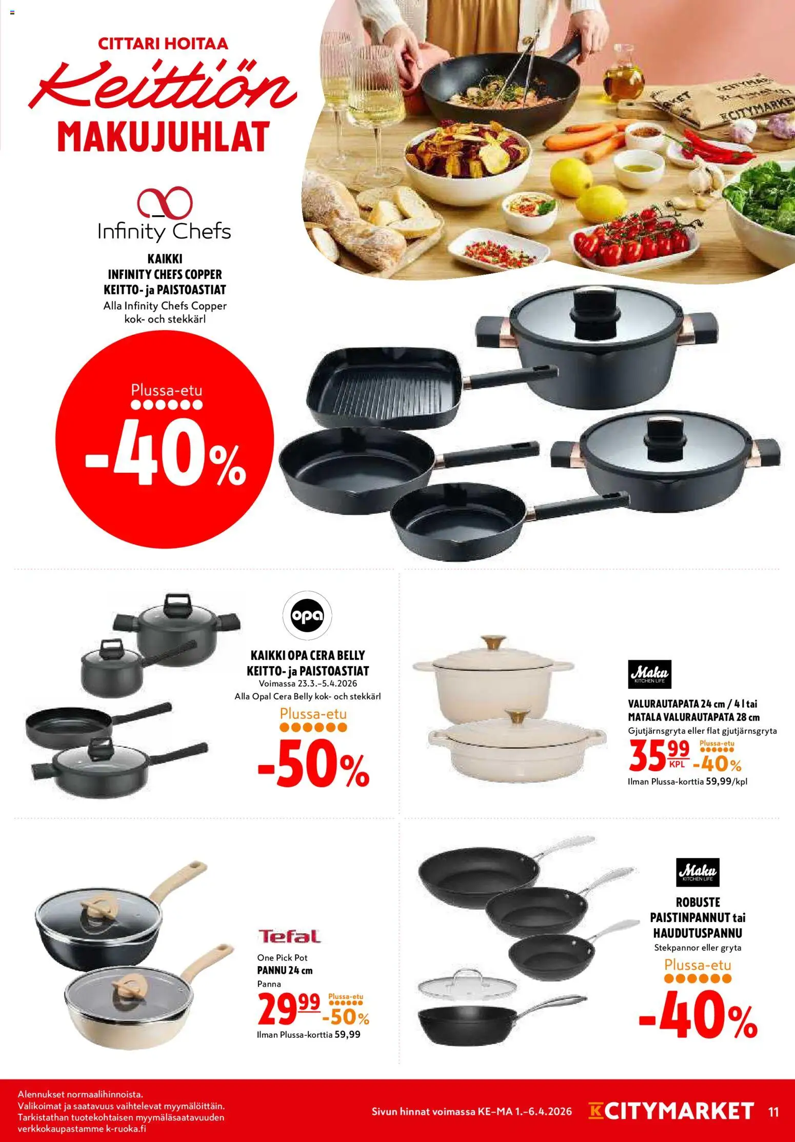 K-Citymarket tarjoukset – voimassa 01.04.2026 alkaen | Sivu: 11