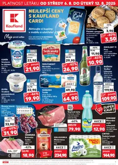 Kaufland leták - Kolín od 06.08.2025 | Strana: 1