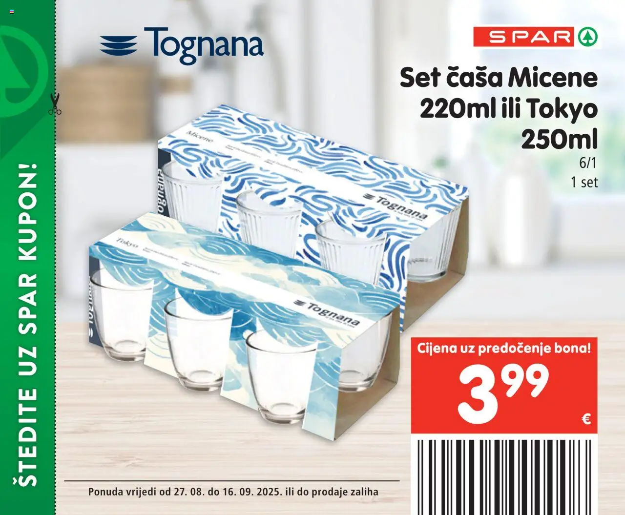 Spar katalog | vrijedi od 27.08.2025 | Stranica: 25 | Proizvodi: Tognana