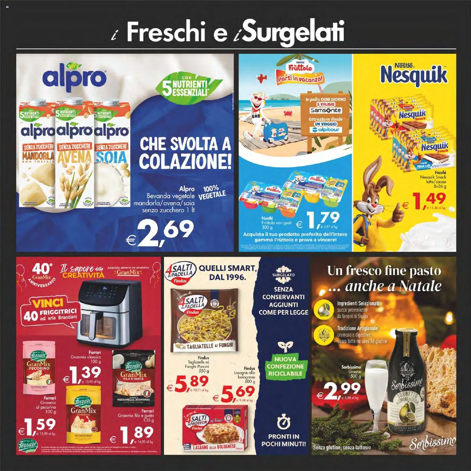 Volantino Decò del 16.12.2025 | Pagina: 21 | Prodotti: Uova, Sorbetto, Zucchero, Padella