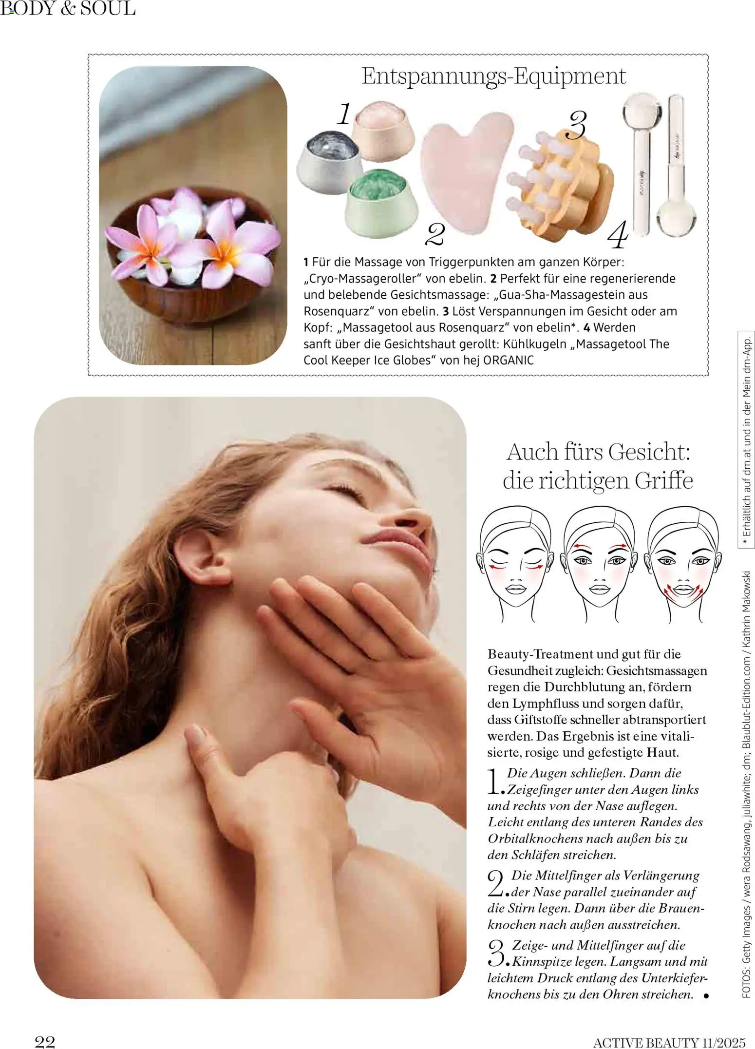 dm drogerie markt Active Beauty Magazin 11/2025 gültig ab 01.11.2025 | Seite: 22